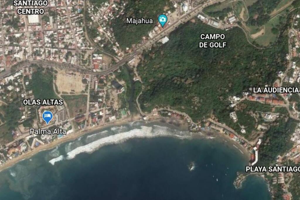 Hermoso Apartamento En Manzanillo Con Alberca Y Cancha De Tenis, Ideal Para Relajarse Y Disfrutar De Una Escapada Tranquila En El Paraiso Tropical Exterior foto